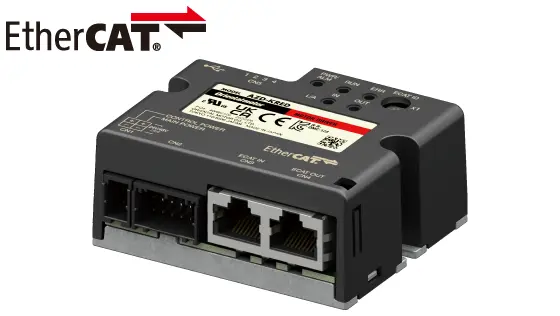 Mit EtherCAT Schnittstelle