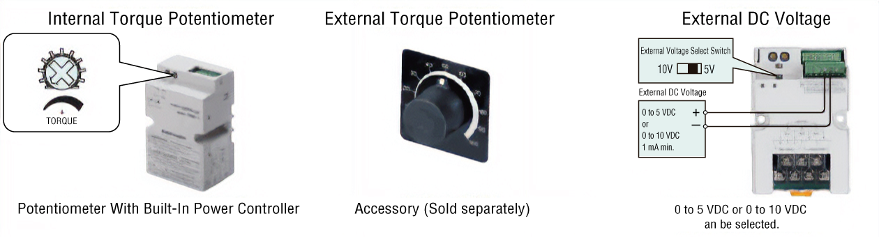 Easy Torque Setting with Dedicated Power Controller