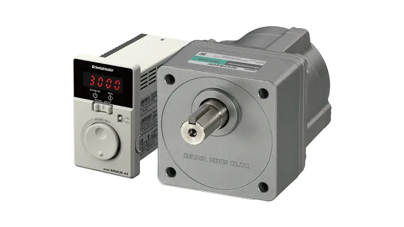 Brushless motor_BMU series_Watertight, dust-resistant connector type_Driver_Motor