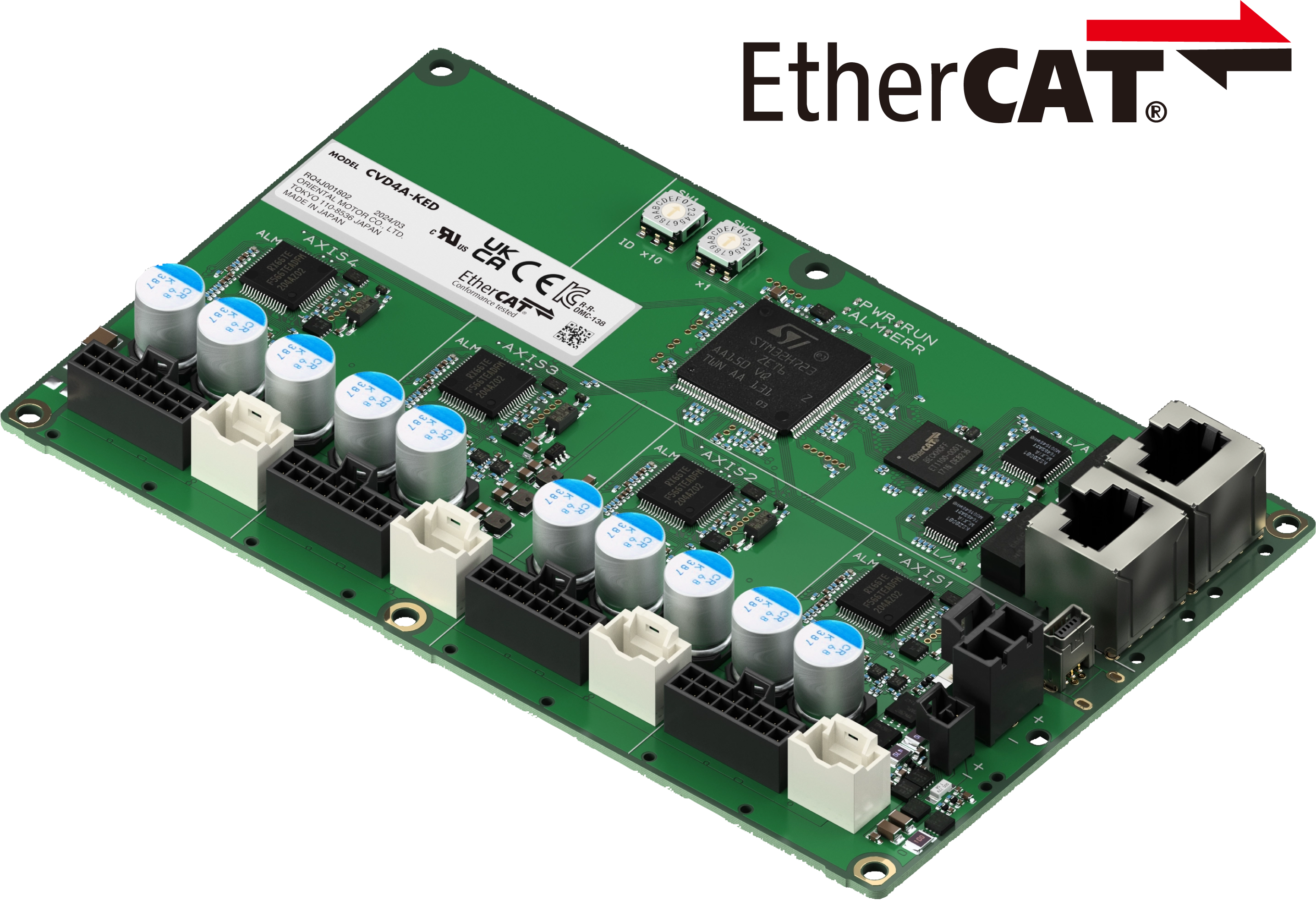 CVD Series Multi-Axis Type EtherCAT Compatible