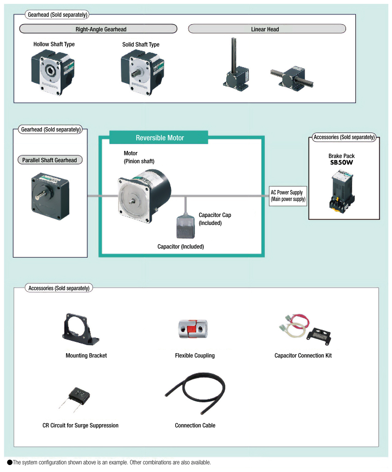 Reversible Motor System Configuration